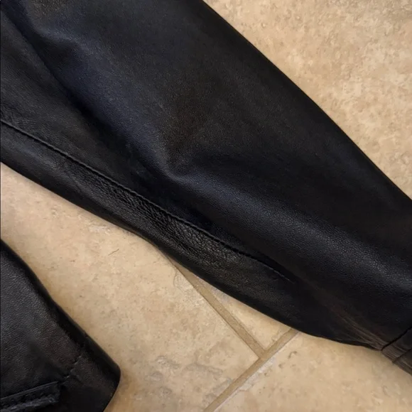 Marc New York Andrew Marc Black Leather Jacket - Picture 6 of 13